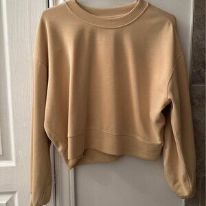 Lululemon softstreme perfectly oversized crop crew